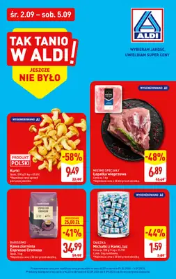Aldi - gazetka promocyjna Tak tanio w Aldi! od środy 02.09 do soboty 05.09 - strona 2