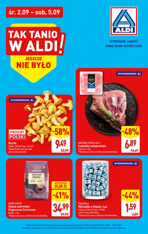 Aldi - gazetka promocyjna Tak tanio w Aldi!   - strona 2