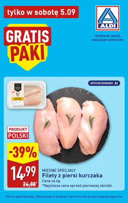 Aldi - gazetka promocyjna Najlepsze oferty na sobotę w Aldi! od soboty 05.09 do soboty 05.09 - strona 3