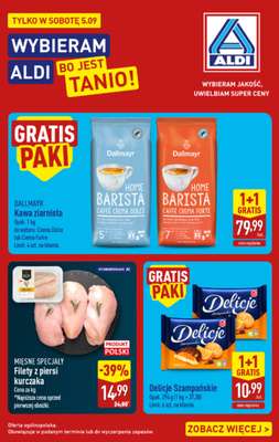 Aldi - gazetka promocyjna Najlepsze oferty na sobotę w Aldi! od soboty 05.09 do soboty 05.09