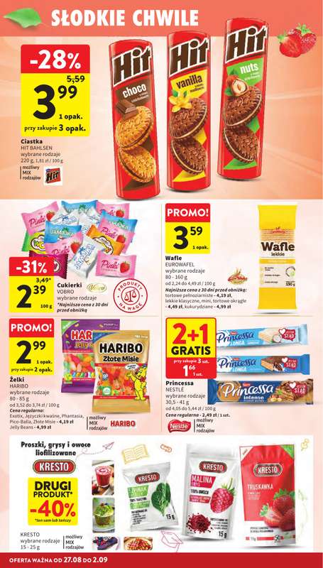 Intermarche - gazetka promocyjna Gazetka od czwartku 27.08 do środy 02.09 - strona 28