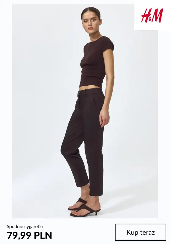 H&M - gazetka promocyjna Spodnie damskie od 54,99 PLN od soboty 29.08  - strona 6