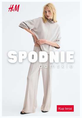 H&M - gazetka promocyjna Spodnie damskie od 54,99 PLN od soboty 29.08 