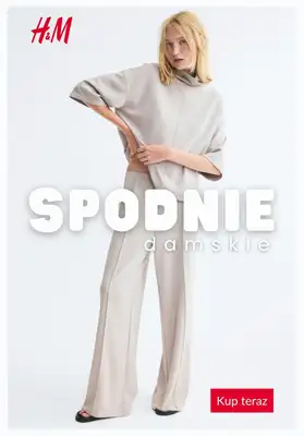 H&M - gazetka promocyjna Spodnie damskie od 54,99 PLN od soboty 29.08 