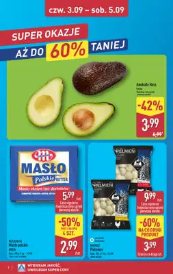 Aldi - gazetka promocyjna Weekend super cen w Aldi! od czwartku 03.09 do soboty 05.09 - strona 2