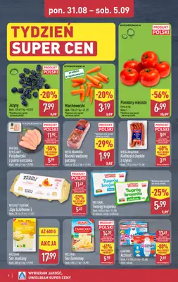 Aldi - gazetka promocyjna Weekend super cen w Aldi! od czwartku 03.09 do soboty 05.09 - strona 4
