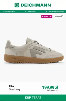 Deichmann - gazetka promocyjna -20% na nieprzecenione buty wybranych marek od piątku 28.08 do wtorku 06.10 - strona 4