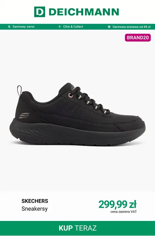Deichmann - gazetka promocyjna -20% na nieprzecenione buty wybranych marek od piątku 28.08 do wtorku 06.10 - strona 9