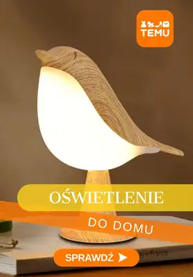 Temu - gazetka promocyjna Oświetlenie do domu od piątku 28.08 do poniedziałku 07.09
