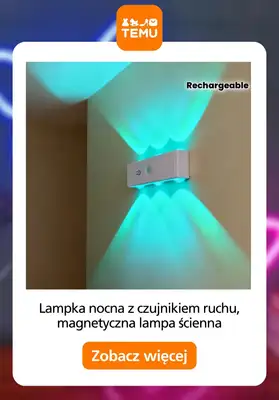 Temu - gazetka promocyjna Oświetlenie do domu od piątku 28.08 do poniedziałku 07.09 - strona 11