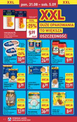 Aldi - gazetka promocyjna Katalog XXL! od poniedziałku 31.08 do soboty 05.09 - strona 2