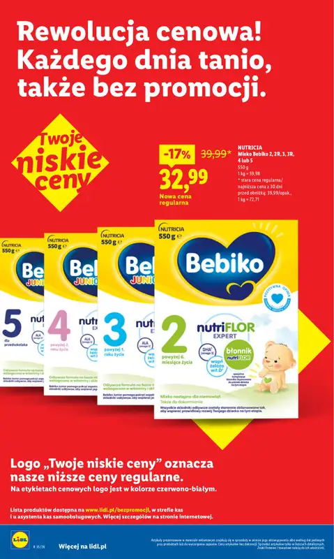 Lidl - gazetka promocyjna Rewolucja Cenowa! od piątku 21.08 do środy 30.09 - strona 8