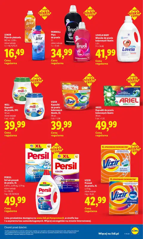 Lidl - gazetka promocyjna Rewolucja Cenowa! od piątku 21.08 do środy 30.09 - strona 11