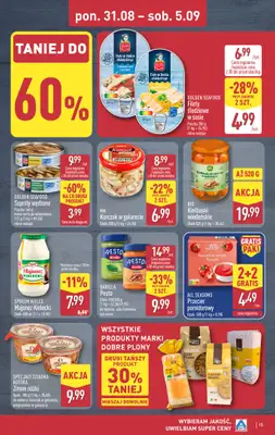 Aldi - gazetka promocyjna Pełny katalog! od poniedziałku 31.08 do soboty 05.09 - strona 15