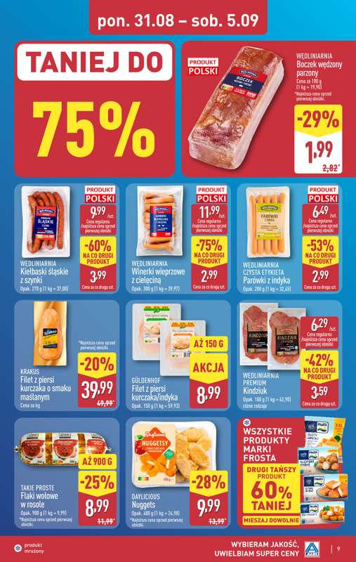 Aldi - gazetka promocyjna Pełny katalog! od poniedziałku 31.08 do soboty 05.09 - strona 9