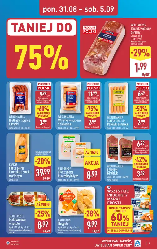 Aldi - gazetka promocyjna Pełny katalog! od poniedziałku 31.08 do soboty 05.09 - strona 9