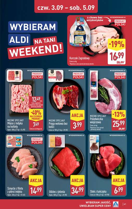 Aldi - gazetka promocyjna Pełny katalog! od poniedziałku 31.08 do soboty 05.09 - strona 41