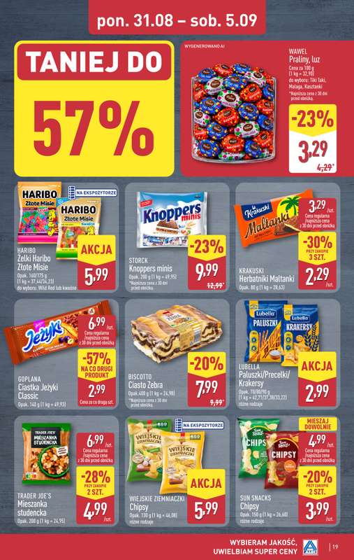 Aldi - gazetka promocyjna Pełny katalog! od poniedziałku 31.08 do soboty 05.09 - strona 19
