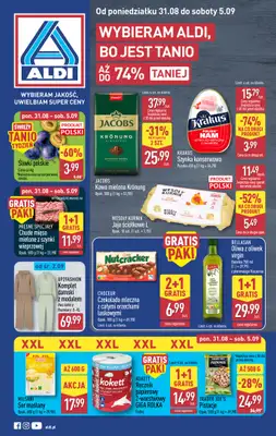 Aldi - gazetka promocyjna Pełny katalog! od poniedziałku 31.08 do soboty 05.09