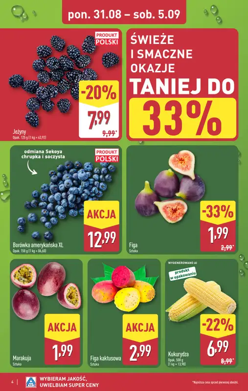 Aldi - gazetka promocyjna Pełny katalog! od poniedziałku 31.08 do soboty 05.09 - strona 4
