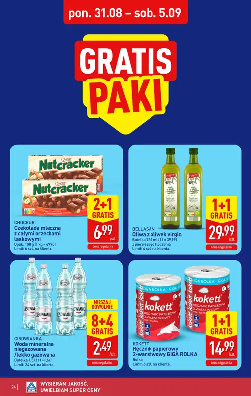 Aldi - gazetka promocyjna Pełny katalog! od poniedziałku 31.08 do soboty 05.09 - strona 24