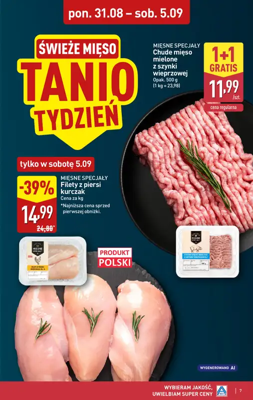 Aldi - gazetka promocyjna Pełny katalog! od poniedziałku 31.08 do soboty 05.09 - strona 7