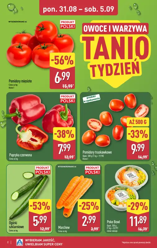 Aldi - gazetka promocyjna Pełny katalog! od poniedziałku 31.08 do soboty 05.09 - strona 2