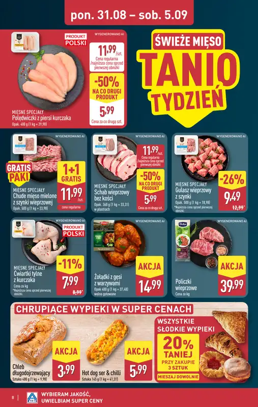 Aldi - gazetka promocyjna Pełny katalog! od poniedziałku 31.08 do soboty 05.09 - strona 8