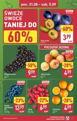 Aldi - gazetka promocyjna Pełny katalog! od poniedziałku 31.08 do soboty 05.09 - strona 3