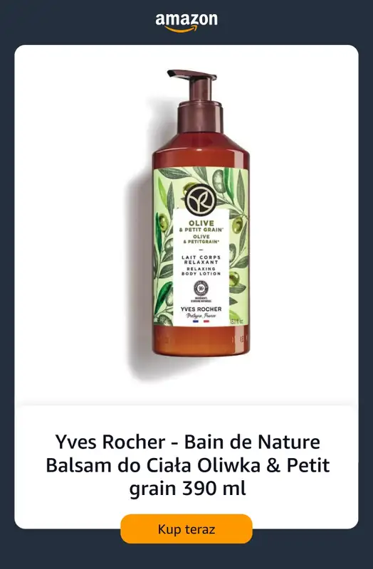 Amazon - gazetka promocyjna Do -30% na markę Yves Rocher od soboty 29.08  - strona 5