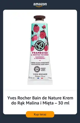 Amazon - gazetka promocyjna Do -30% na markę Yves Rocher od soboty 29.08  - strona 8