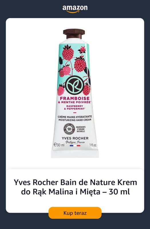 Amazon - gazetka promocyjna Do -30% na markę Yves Rocher od soboty 29.08  - strona 8
