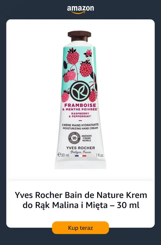 Amazon - gazetka promocyjna Do -30% na markę Yves Rocher od soboty 29.08  - strona 8