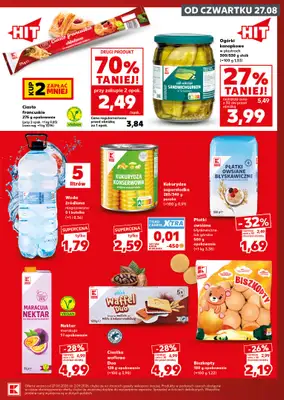 Kaufland - gazetka promocyjna Oferta Kaufland - SUPER WEEKEND od soboty 29.08 do niedzieli 30.08 - strona 21