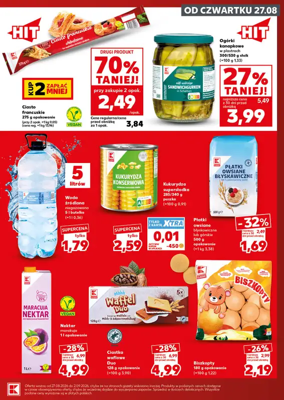 Kaufland - gazetka promocyjna Oferta Kaufland - SUPER WEEKEND od soboty 29.08 do niedzieli 30.08 - strona 21