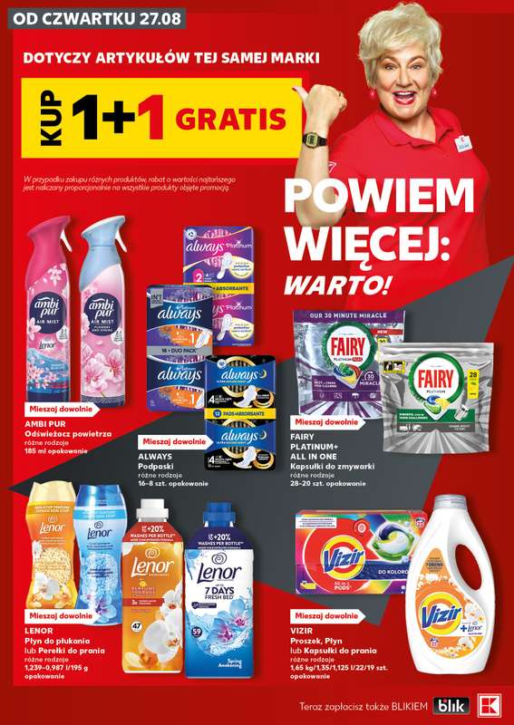 Kaufland - gazetka promocyjna Oferta Kaufland - SUPER WEEKEND od soboty 29.08 do niedzieli 30.08 - strona 24