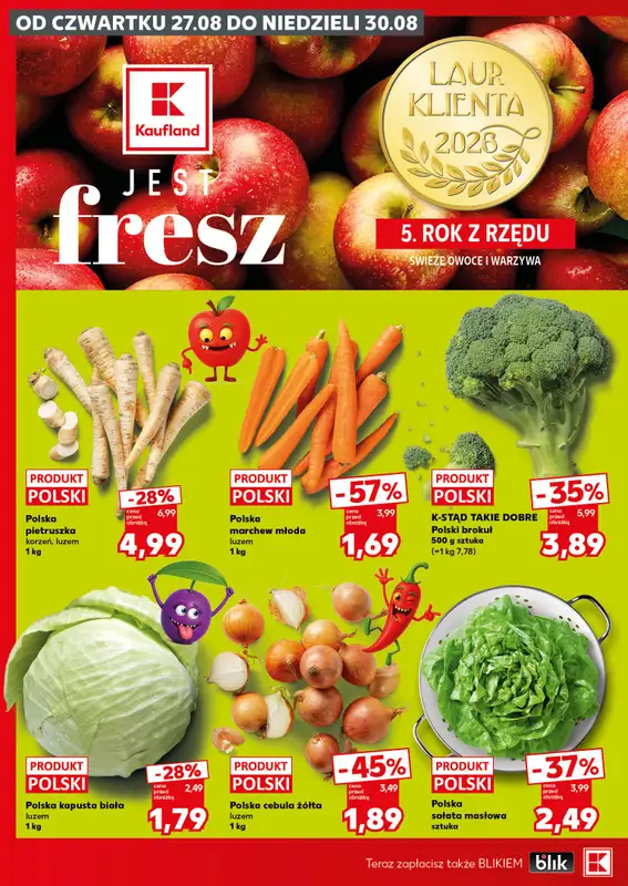 Kaufland - gazetka promocyjna Oferta Kaufland - SUPER WEEKEND od soboty 29.08 do niedzieli 30.08 - strona 6