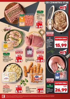 Kaufland - gazetka promocyjna Oferta Kaufland - SUPER WEEKEND od soboty 29.08 do niedzieli 30.08 - strona 19