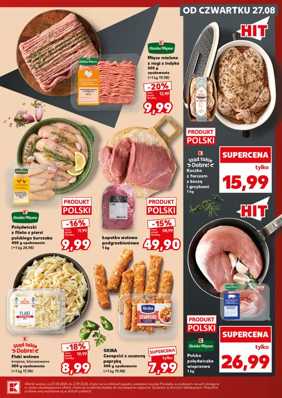 Kaufland - gazetka promocyjna Oferta Kaufland - SUPER WEEKEND od soboty 29.08 do niedzieli 30.08 - strona 19