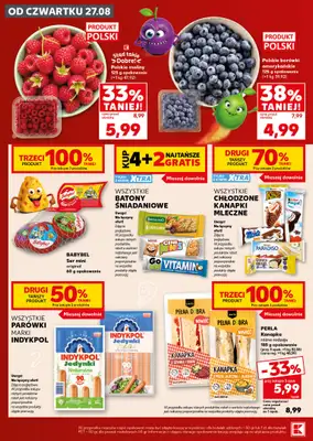 Kaufland - gazetka promocyjna Oferta Kaufland - SUPER WEEKEND od soboty 29.08 do niedzieli 30.08 - strona 12