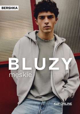 Bershka - gazetka promocyjna Bluzy męskie od soboty 29.08 