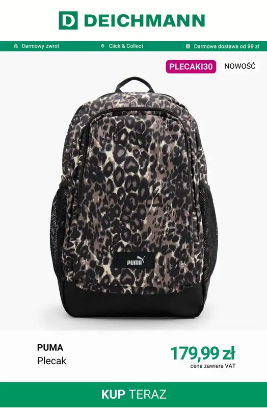 Deichmann - gazetka promocyjna -30% na nieprzecenione torby i plecaki od soboty 29.08 do wtorku 06.10 - strona 11
