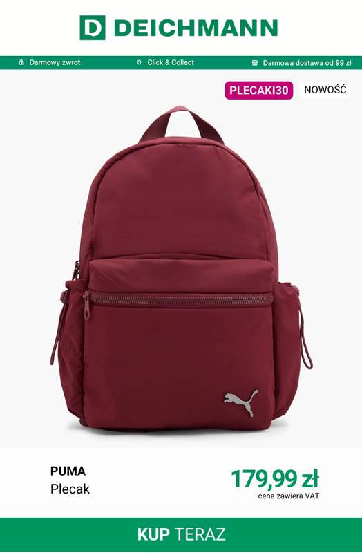 Deichmann - gazetka promocyjna -30% na nieprzecenione torby i plecaki od soboty 29.08 do wtorku 06.10 - strona 9
