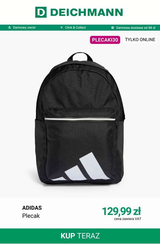 Deichmann - gazetka promocyjna -30% na nieprzecenione torby i plecaki od soboty 29.08 do wtorku 06.10 - strona 3