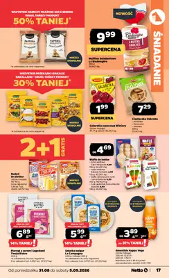 Netto - gazetka promocyjna Gazetka Spożywcza od poniedziałku 31.08 do soboty 05.09 - strona 17