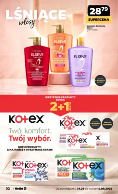 Netto - gazetka promocyjna Gazetka Spożywcza od poniedziałku 31.08 do soboty 05.09 - strona 32