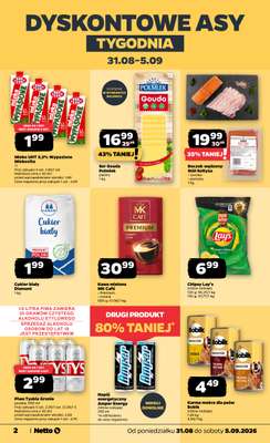 Netto - gazetka promocyjna Gazetka Spożywcza od poniedziałku 31.08 do soboty 05.09 - strona 2