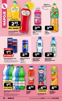 Netto - gazetka promocyjna Gazetka Spożywcza od poniedziałku 31.08 do soboty 05.09 - strona 28