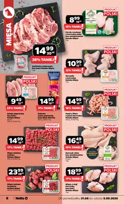 Netto - gazetka promocyjna Gazetka Spożywcza od poniedziałku 31.08 do soboty 05.09 - strona 8