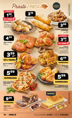 Netto - gazetka promocyjna Gazetka Spożywcza od poniedziałku 31.08 do soboty 05.09 - strona 34